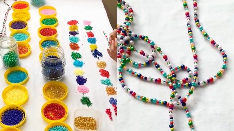 Combinações de cores para guias de ciganas