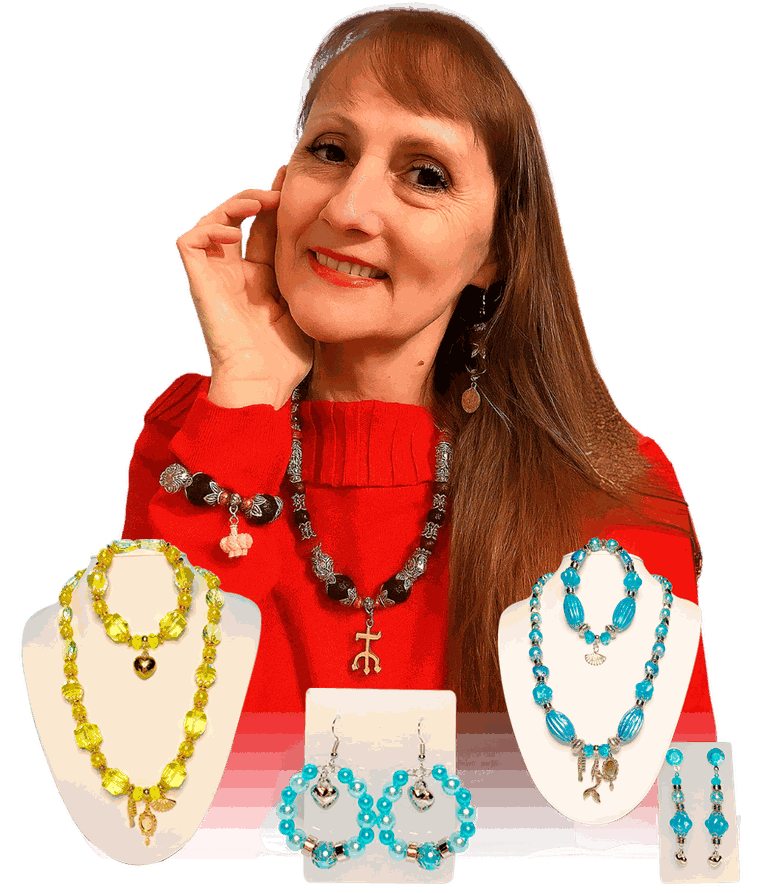 Oriana Tonetto, artesã especialista em joias dos Orixás
