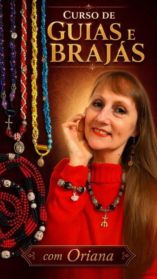 Curso de Guias e Brajás para Orixás, com Oriana